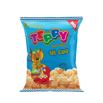 BÁNH SNACK TEPPY CUA 16g